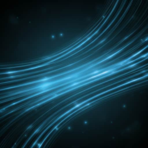 Glowing energy flow